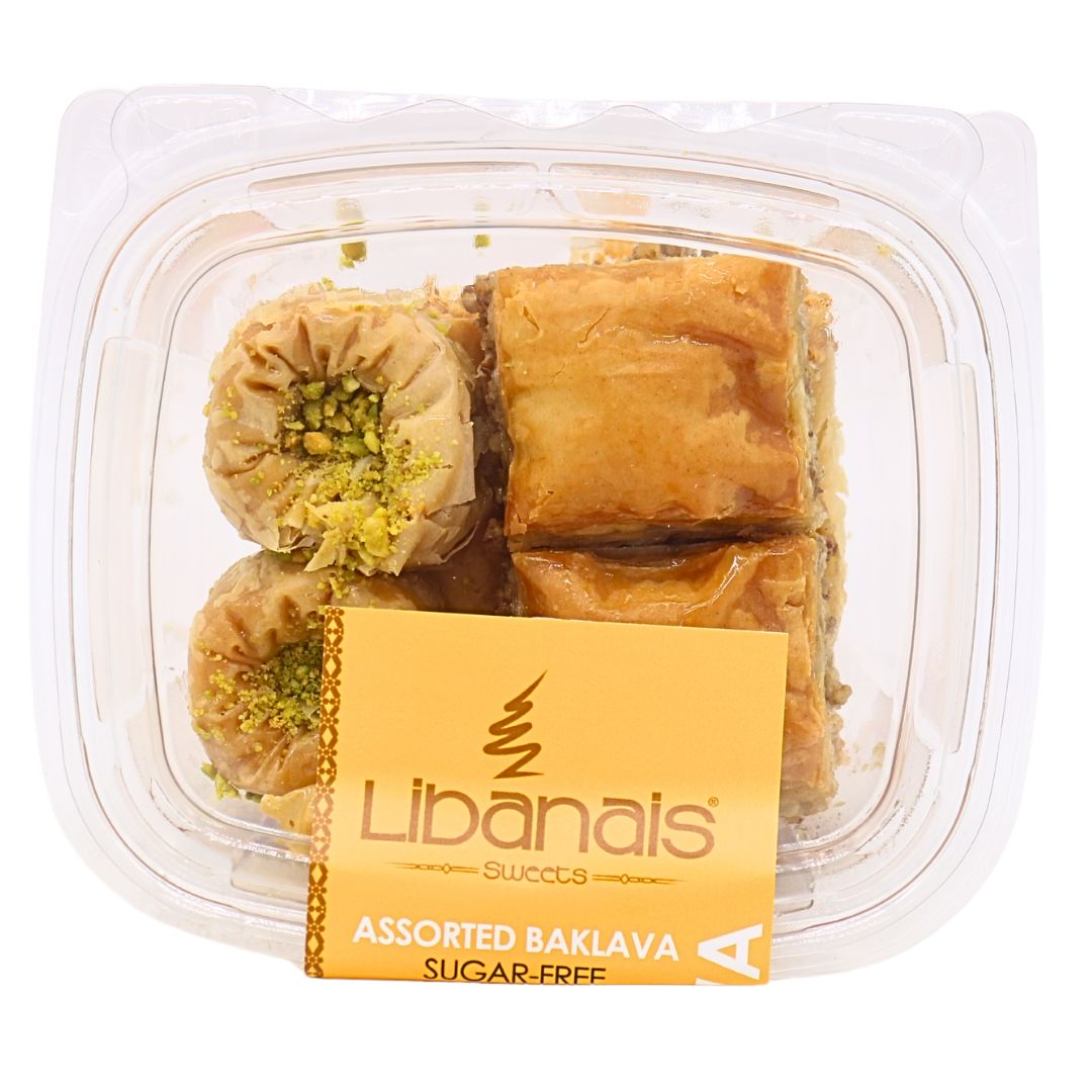Libanais Sweets Sugar Free Assorted Baklava 8oz