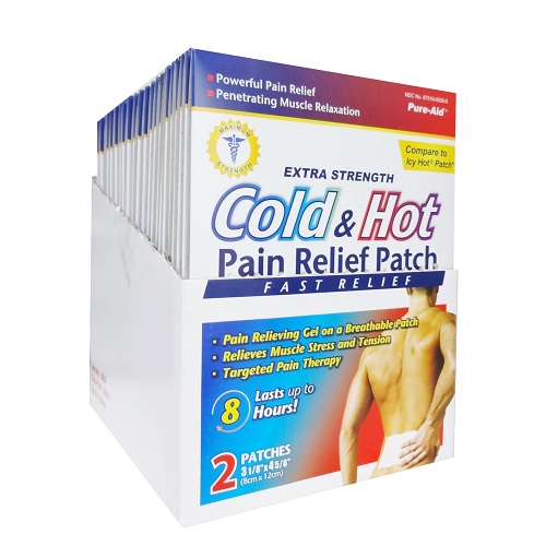 P.A Cold & Hot Patch 2pk 3 1-8X4-whole