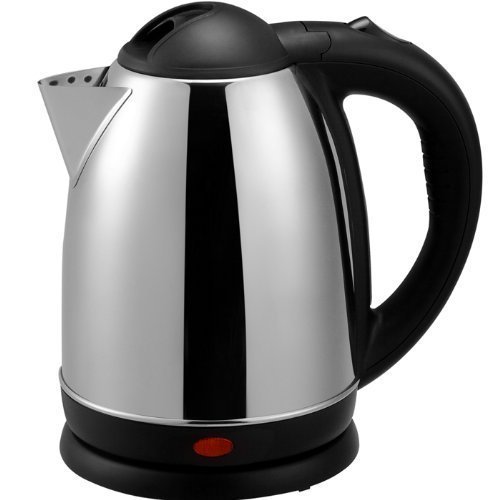 Brentwood 1.7 Liter 1000W Stainless Steel Electric Cordless Tea Kettle