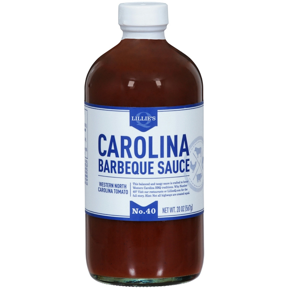 Lillie's Q Barbeque Sauce, Carolina, No. 40 20 Oz