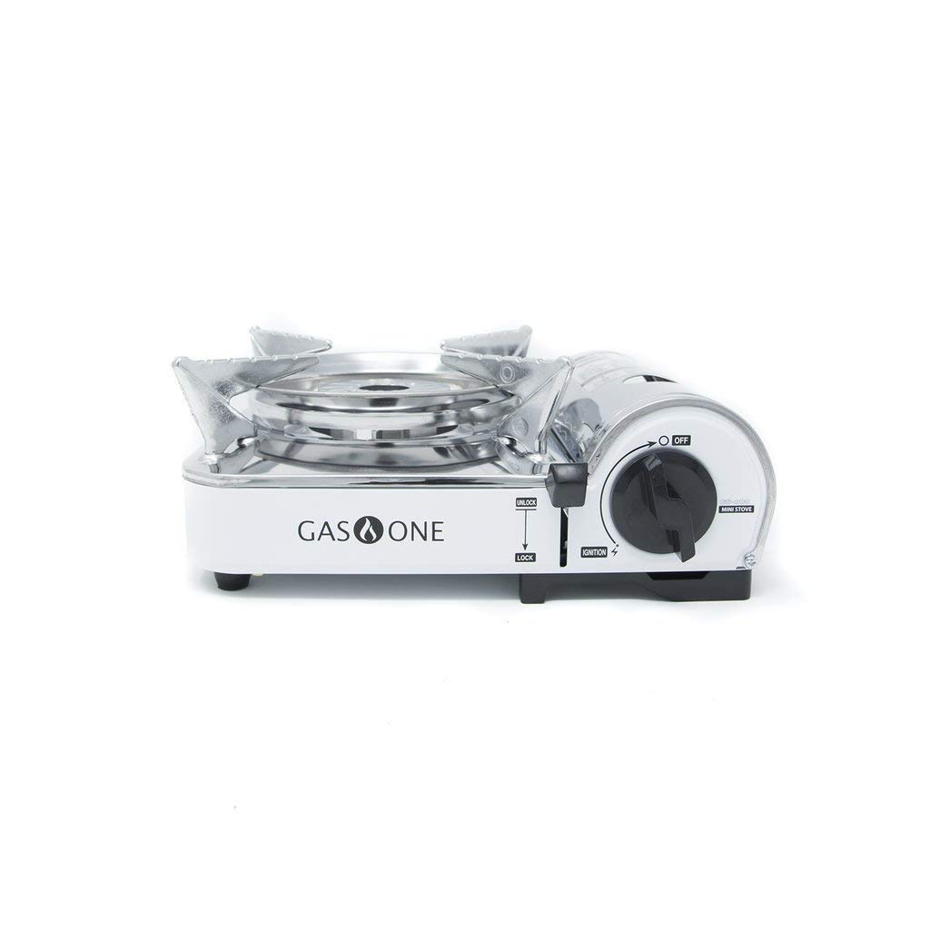 GasOne Emergency Gear Camping Mini Butane Portable Stove With Carrying Case