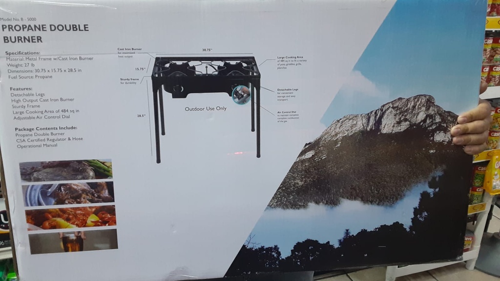 Mct Pro Tools Inc Stove Gas X 2 Burner #GAS-SHP