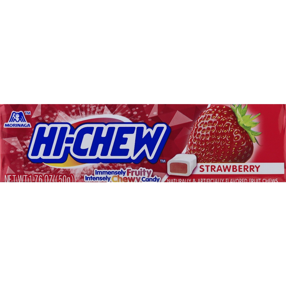 Hi-Chew Fruit Chews, Strawberry 1.76 Oz