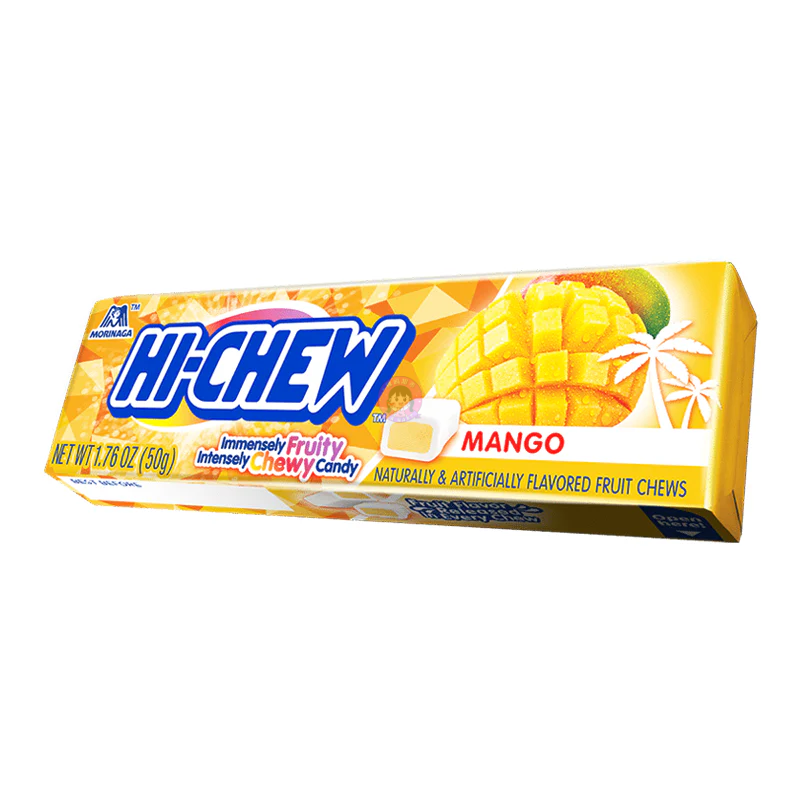 Hi-Chew Fruit Chews Mango Chewy Candy 50g