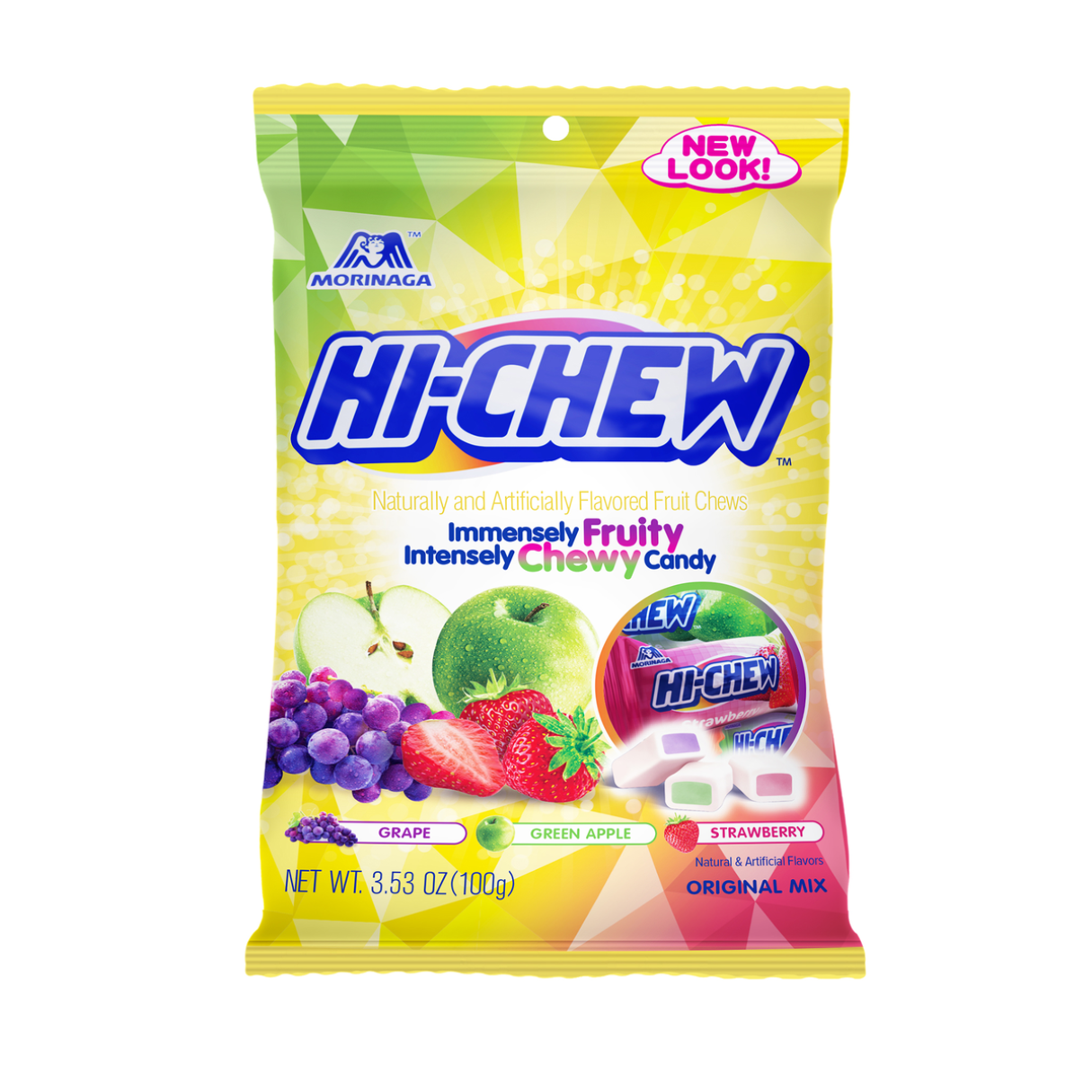 Hi-Chew Original Mix Fruit Chews 3oz Bag