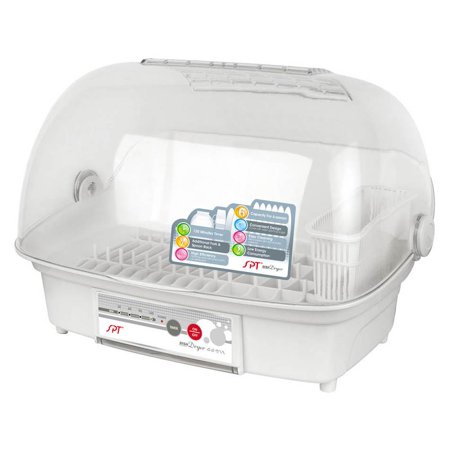 Dish Dryer In White And Clear