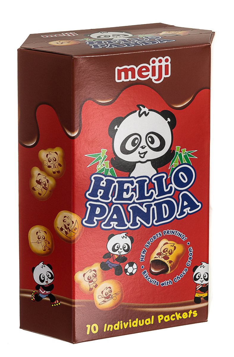 Hello Panda Meiji Chocolate Biscuit, 9.1 Ounce
