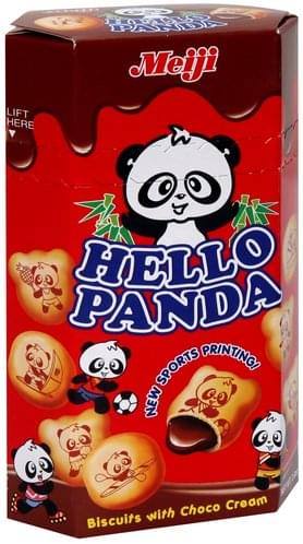 Hello Panda Meiji Biscuits With Choco Cream - 2 Oz
