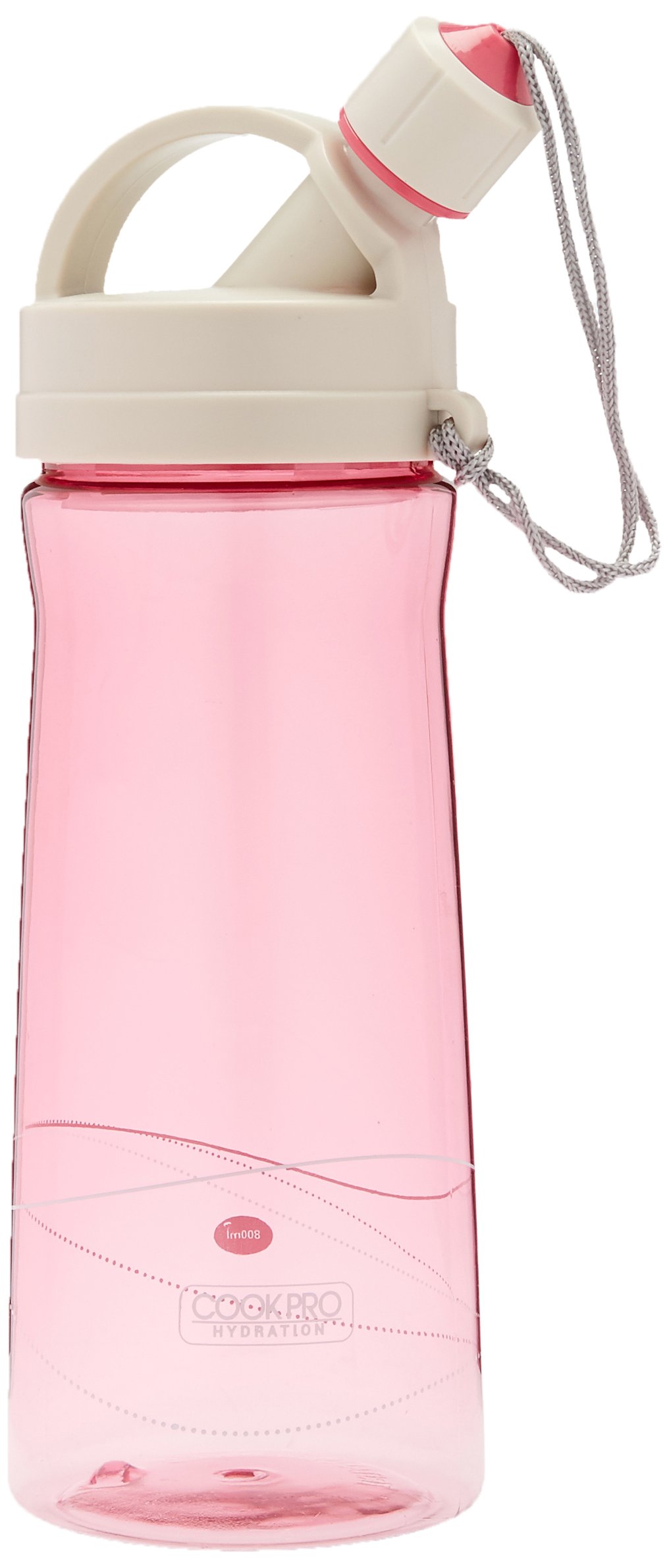 ब्रांड Cook Pro 27 Oz. Pink Tritan Infused Water Bottle With Drinking Spout