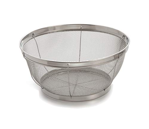 Excelsteel Cook Pro 12-Inch Stainless Steel Mesh Colander