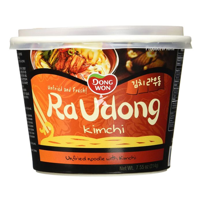 Dongwon 东远Ra Udong非油炸乌冬泡菜味桶面 214g