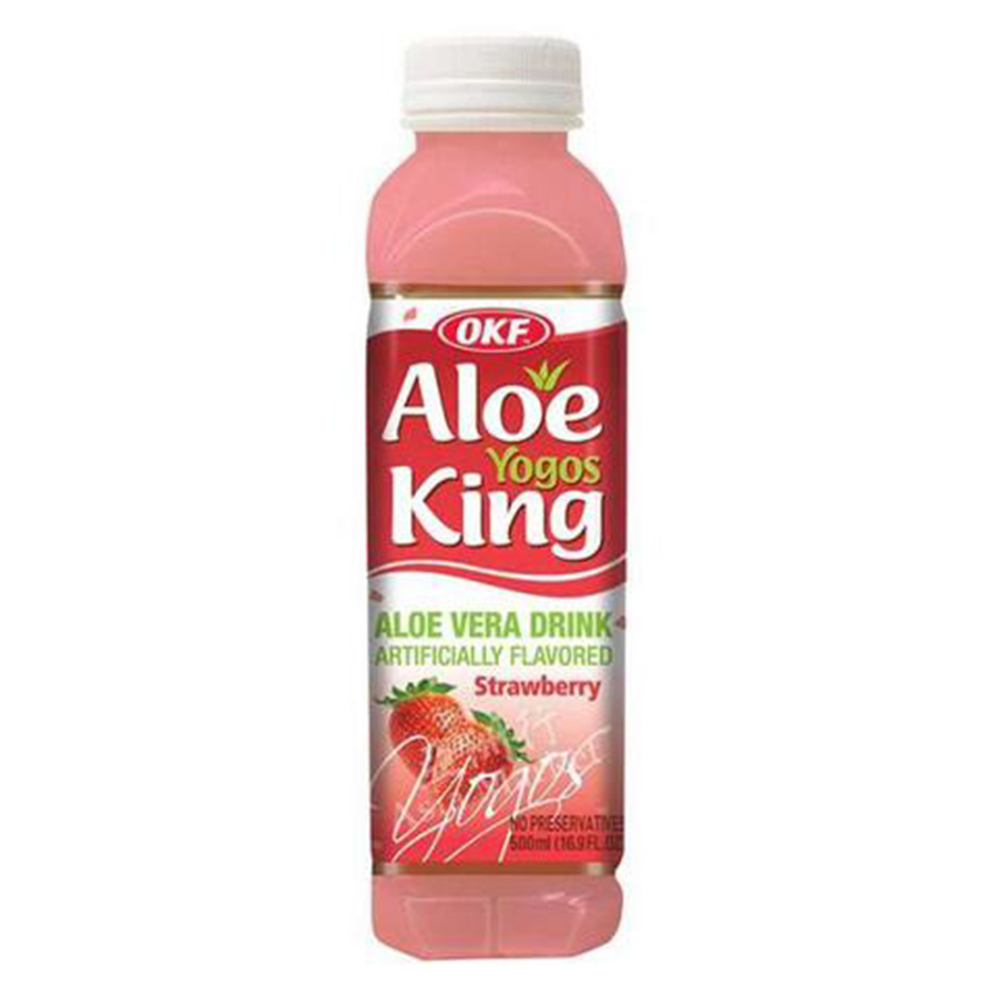 OKF Aloe Yogos King Strawberry 500ml
