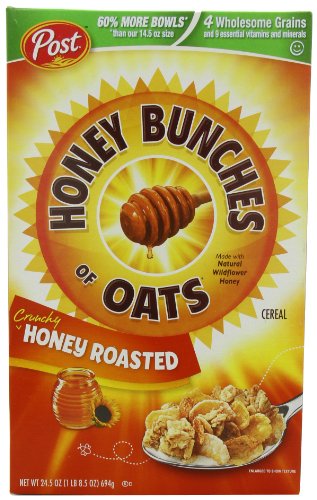 Honey Bunches Cereal, Roasted, Giant Size