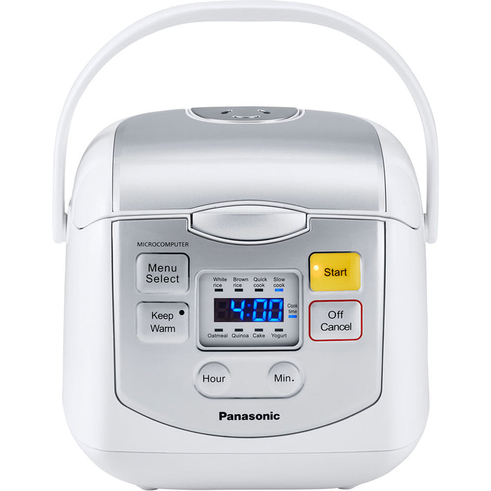Panasonic SR-ZC075K 4-Cups Rice Cooker & Multi-Cooker, White