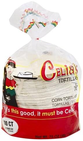 Celias Tortillas, Corn