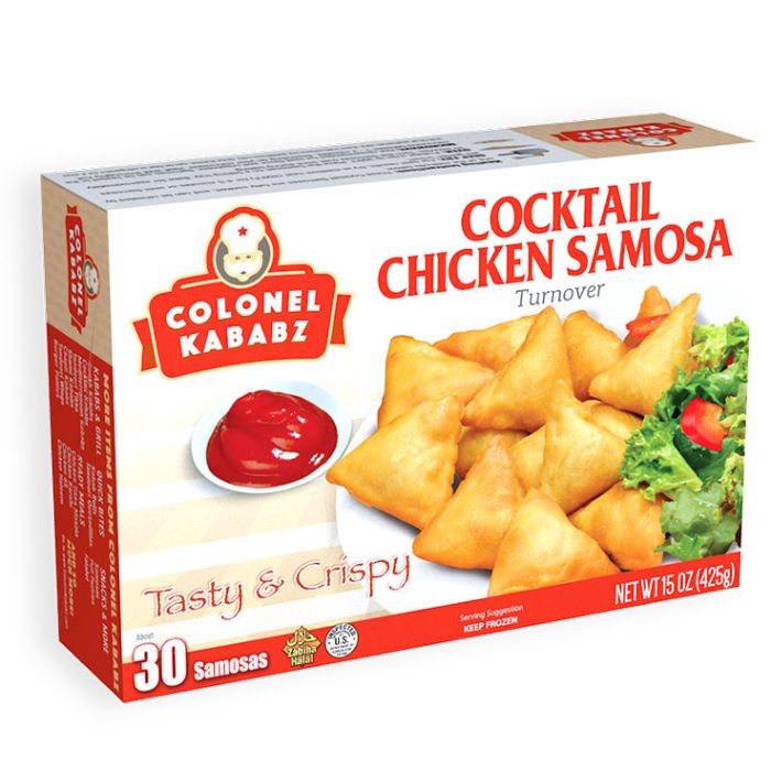 Colonel Kababz Chicken Cocktail Samosa - 30pc