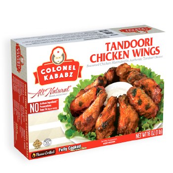 Colonel Kababz Chicken Wings 454g