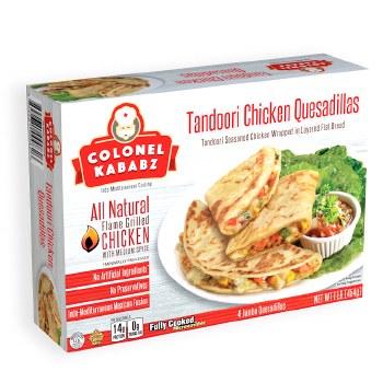 Colonel Kababz Col Tandoori Quesadillas 454g