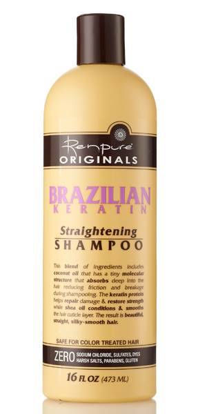 Renpure Originals Shampoo, Straightening, Brazilian Keratin