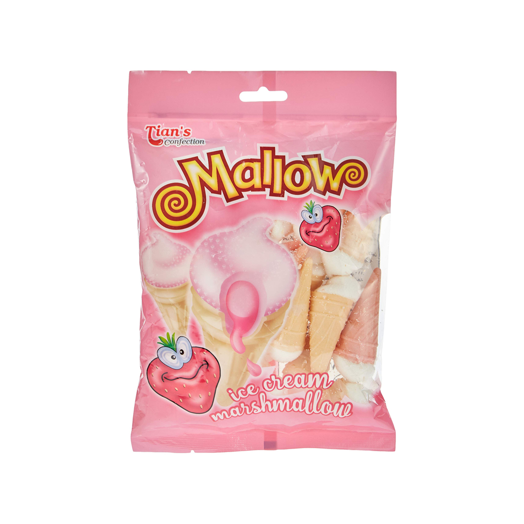 [object Object] Richester Melloworld Chocolate Filled Ice Cream Marhsies 100 Gr