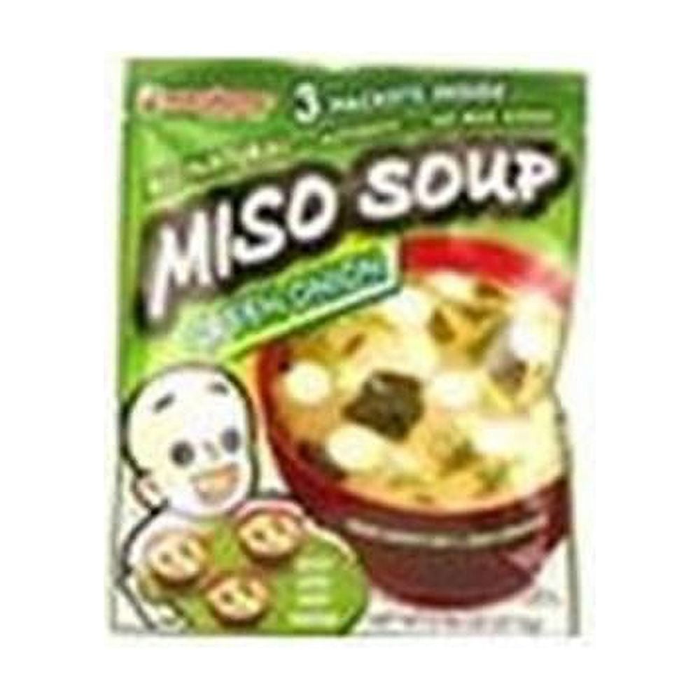 Marukome Miso Soup, Authentic, Green Onion