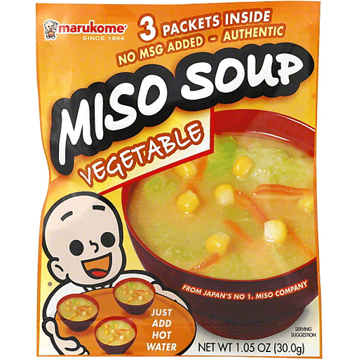 Marukome Soup, Miso, Vegetable