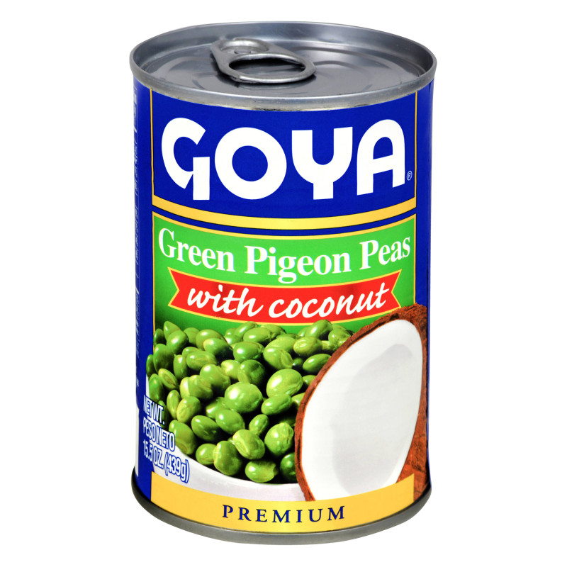 10102 - Goya Gandules Con Coco - 15.5 Oz. (Pack Of 24) - Box: 24 Units - Loc: G10