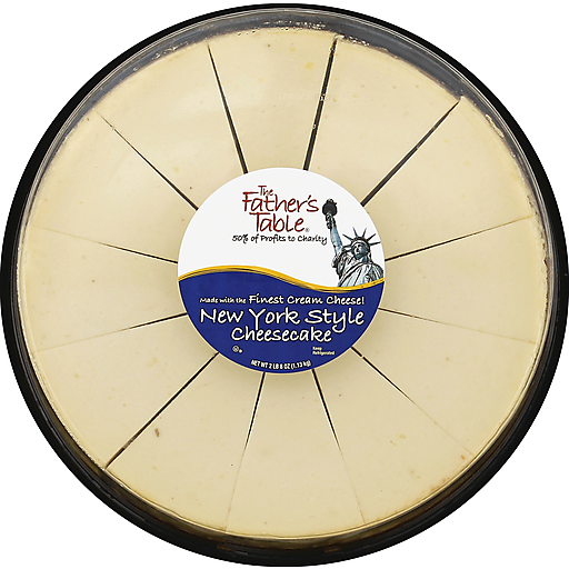 The Father's Table Cheesecake, New York Style 40 Oz