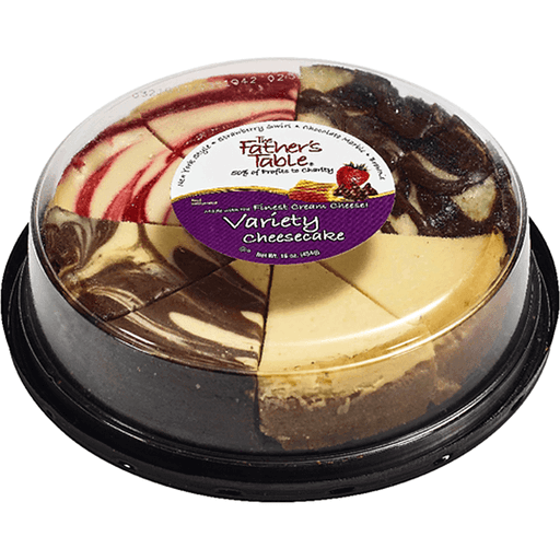 The Father's Table Variety Cheesecake Sampler