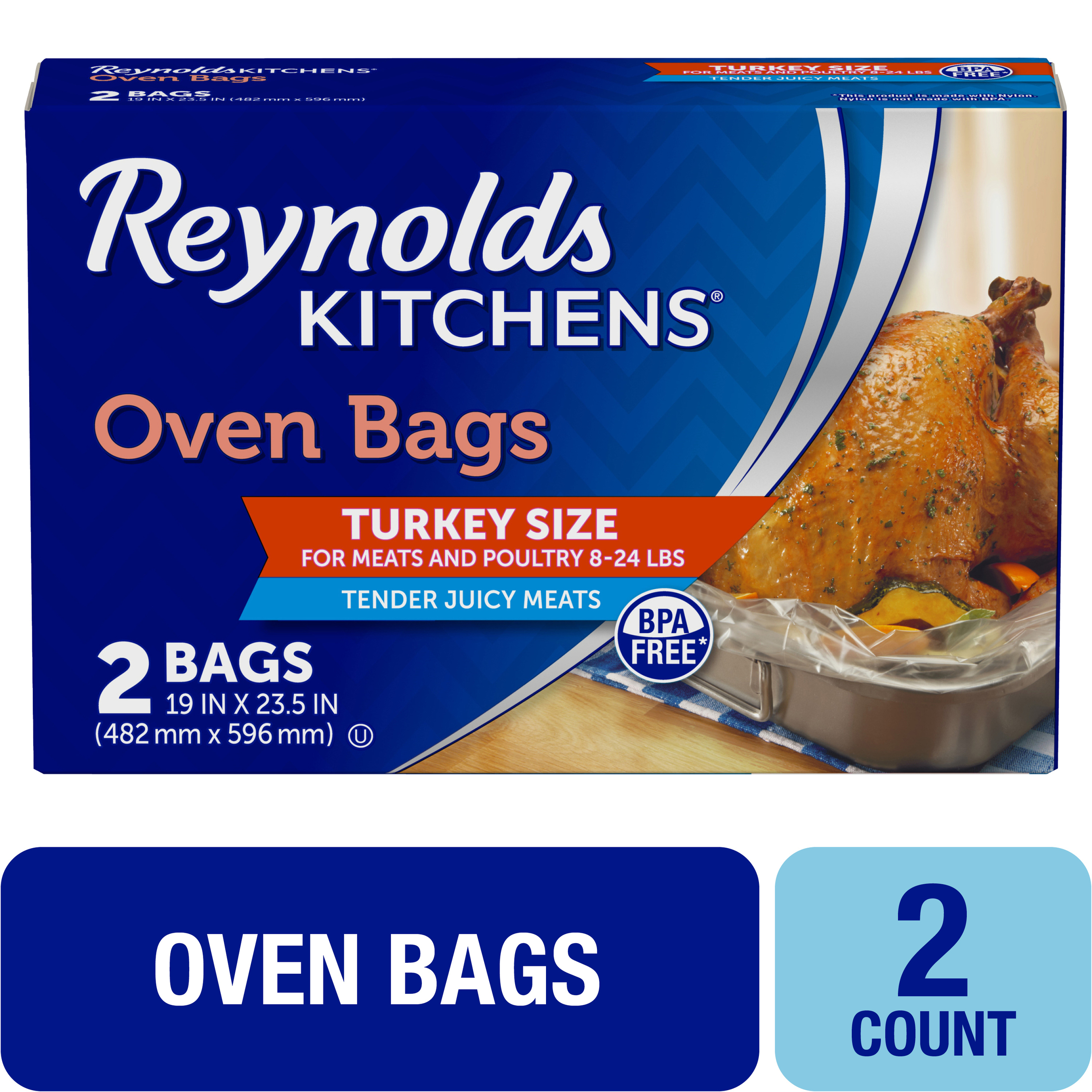 Reynolds Wrap Kitchens Turkey Size Oven Bags