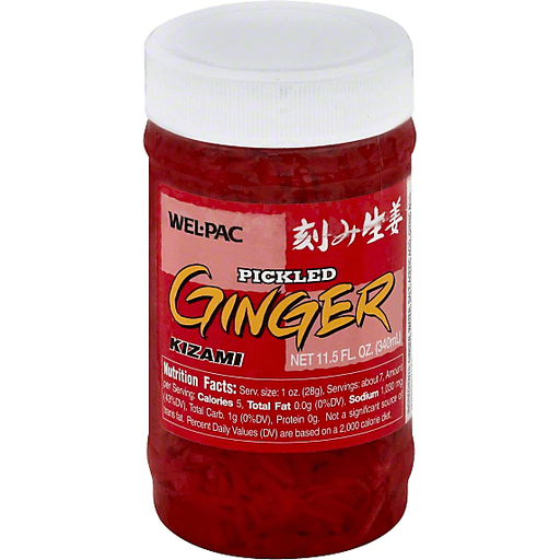 Wel Pac Pickled, Kizami Ginger - 11.5 Oz