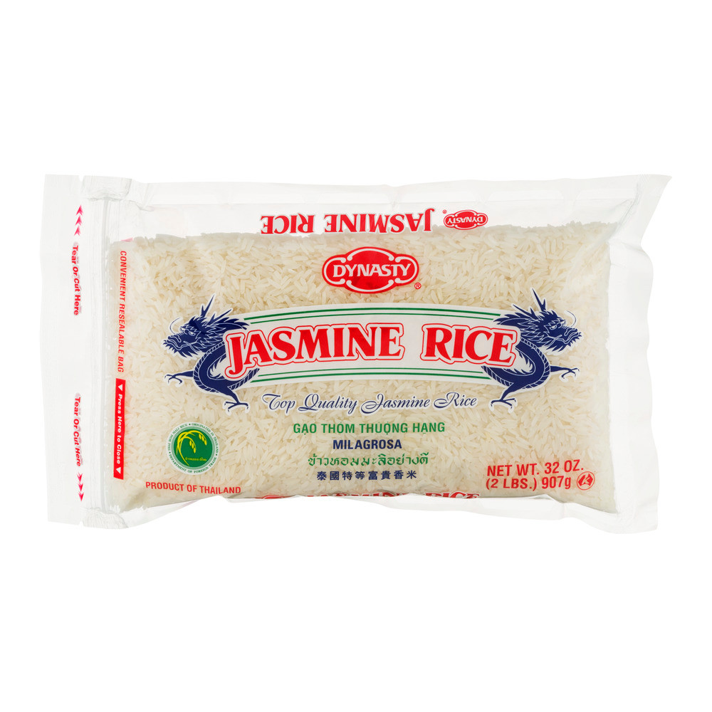 Dynasty Rice - Jasmine - Case Of 12 - 2 Lb