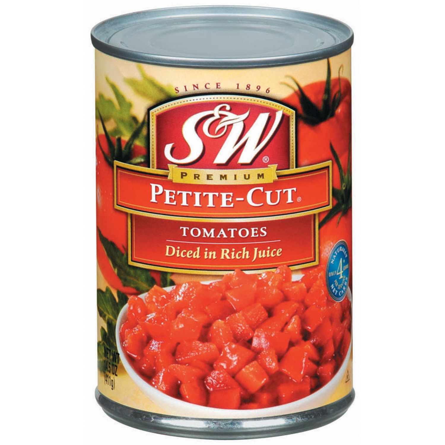 S&W Petite Cut Diced Tomatoes