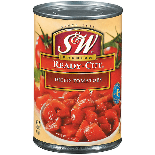 S&W S W Ready Diced Tomatoes