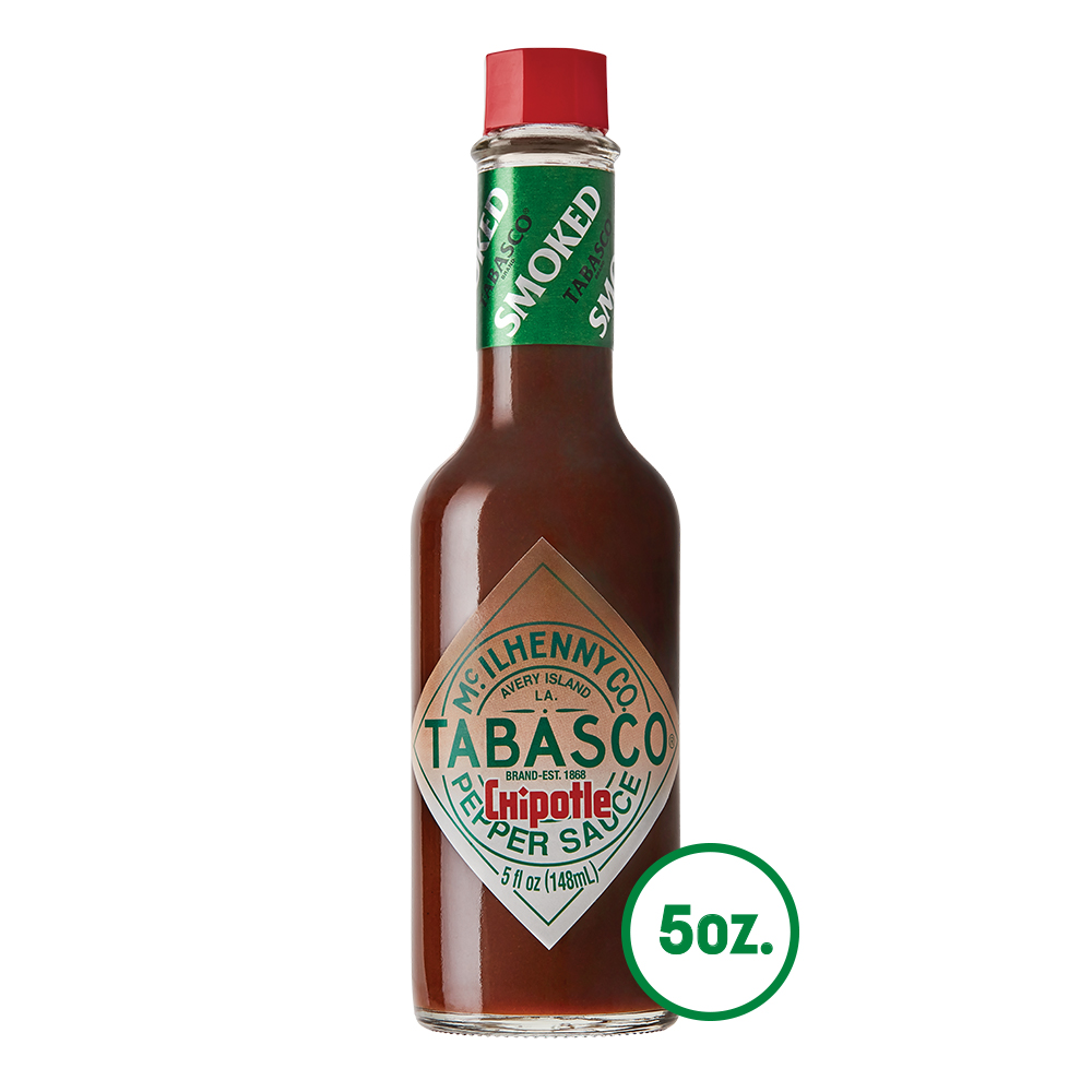 Tabasco Chipotle Pepper Sauce Smoked Red Jalapenos 5 Fl Oz 148 Gr