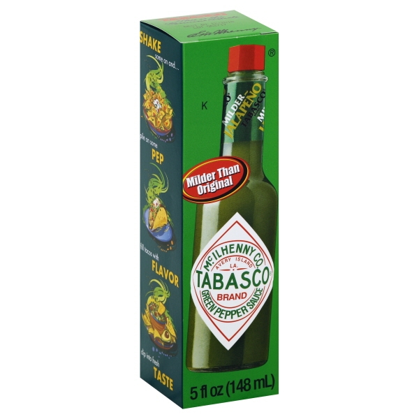 Tabasco Jalapeno Green Pepper Sauce 5 Fl Oz