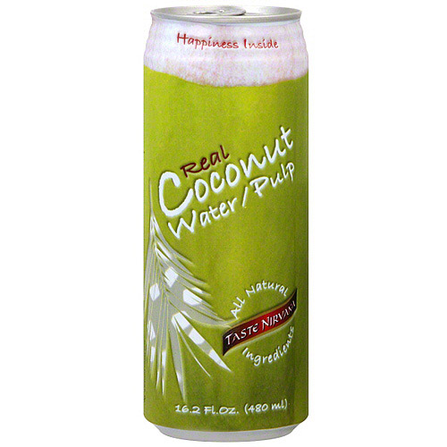 Taste Nirvana Real Coconut Water/pulp Can, 16.2 Fl Oz