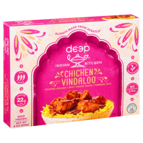 Deep Indian Kitchen Chicken Vindaloo, 9 Oz