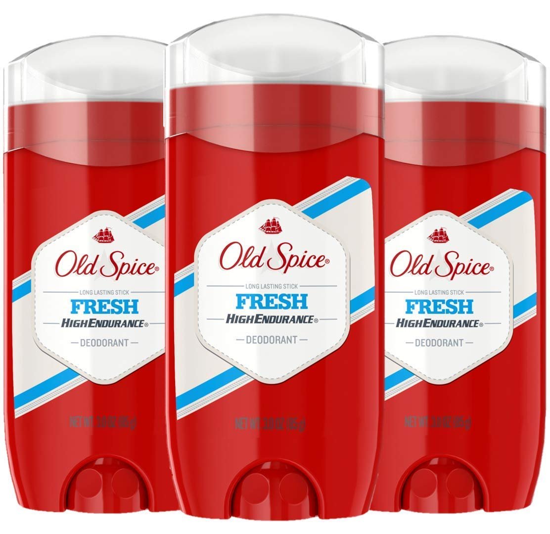 Old Spice High Endurance Fresh Scent Deodorant For Men 3.0 Oz