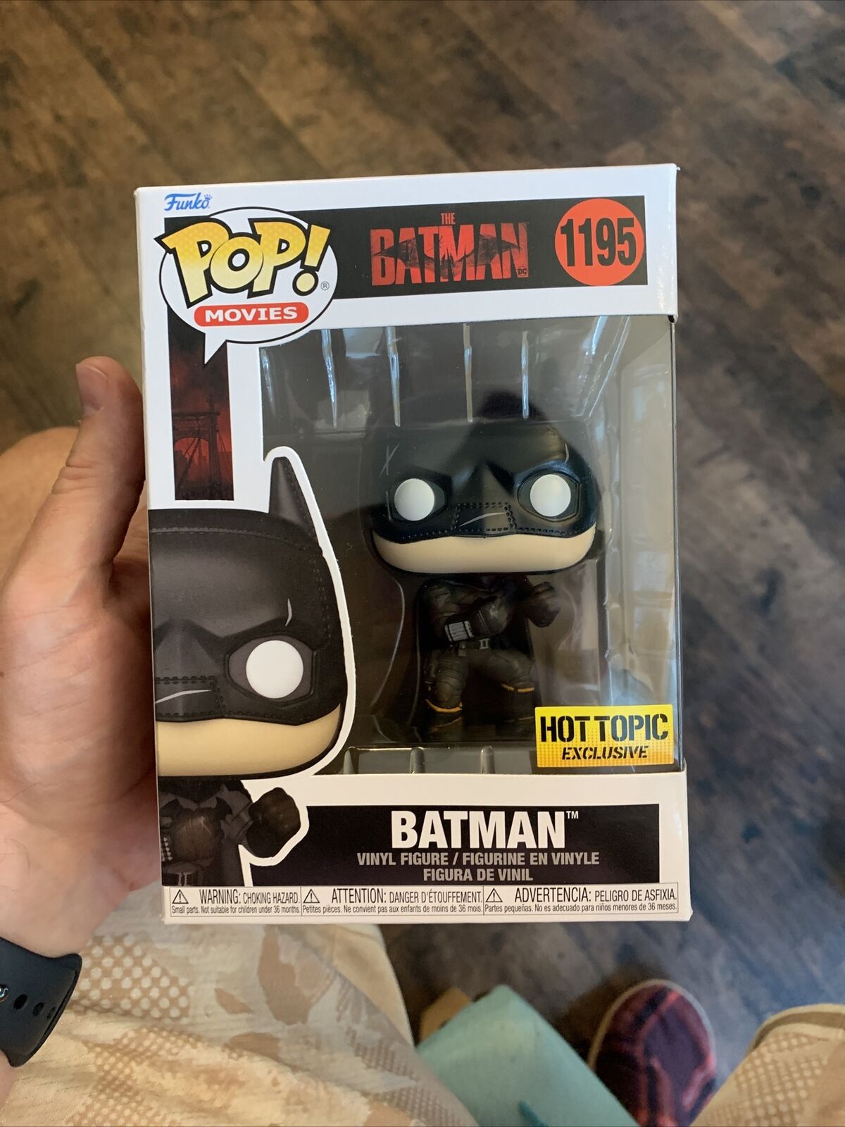 The Batman BATMAN (Battle-Damaged) Hot Topic Exclusive Funko POP! Vinyl Figure