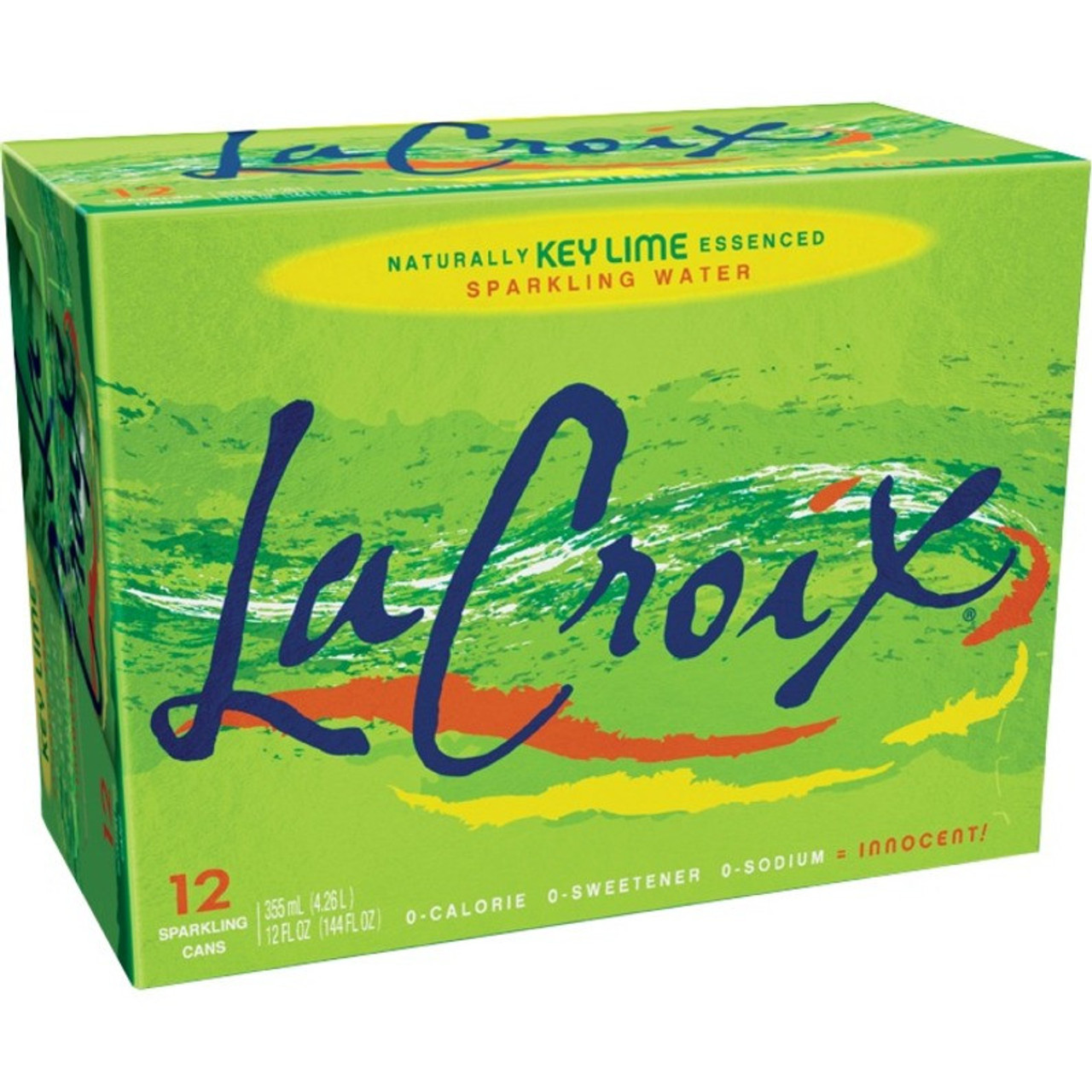 LaCroix Key Lime Sparkling Water 12 Oz Cans