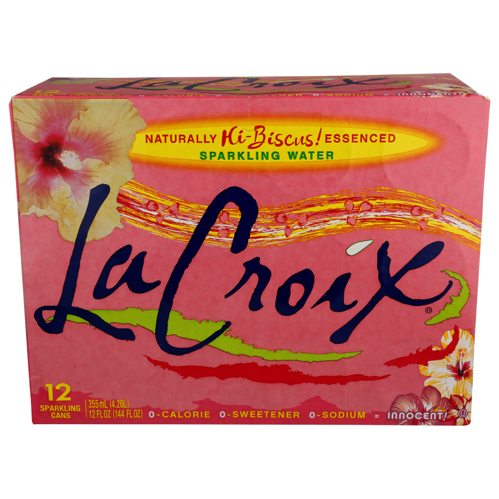 LaCroix Hi-Biscus Sparkling Water - 12pk/12 Fl Oz Cans 12 / Pack (Quantity)