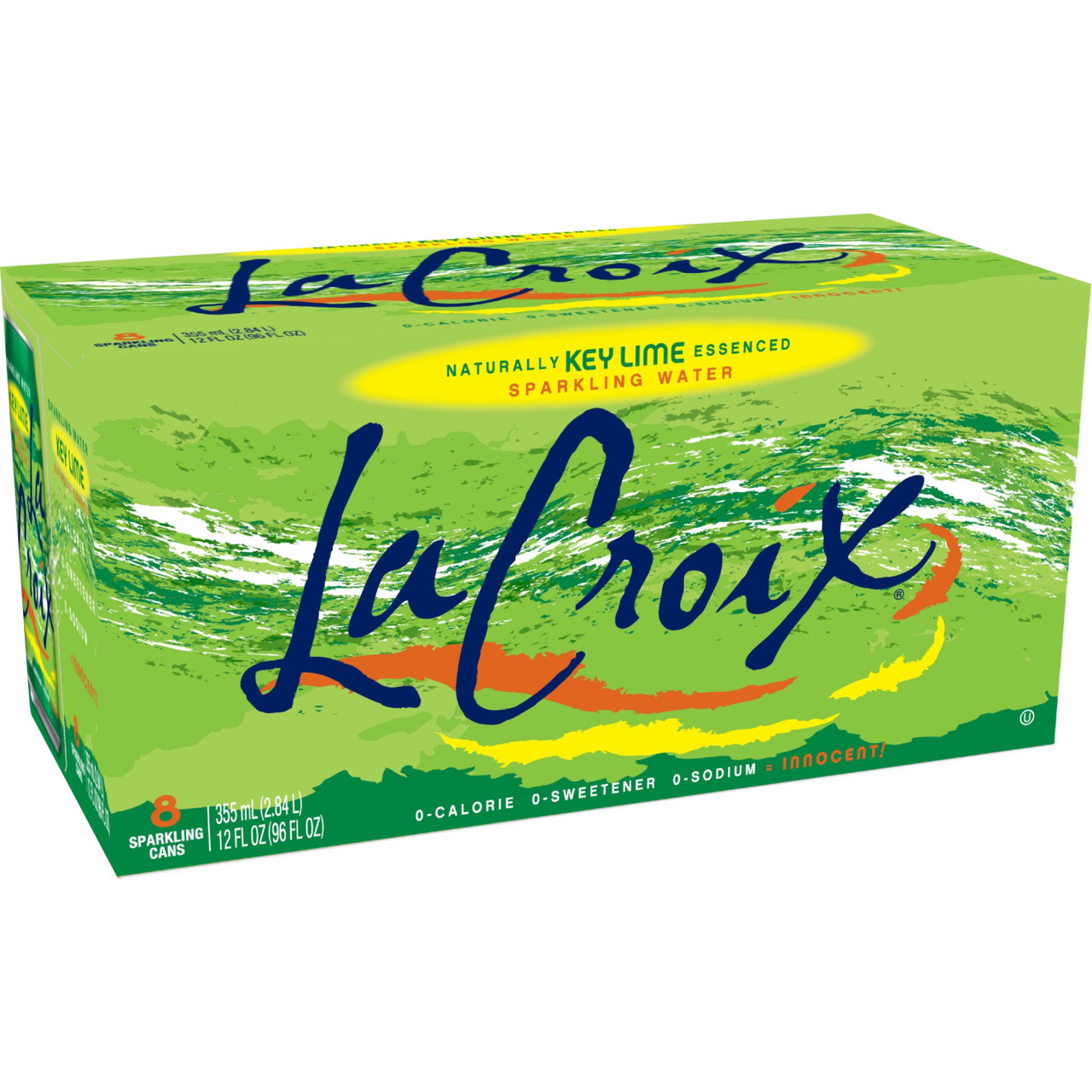 LaCroix Sparkling Water Key Lime - 8pk/12 Fl Oz Cans