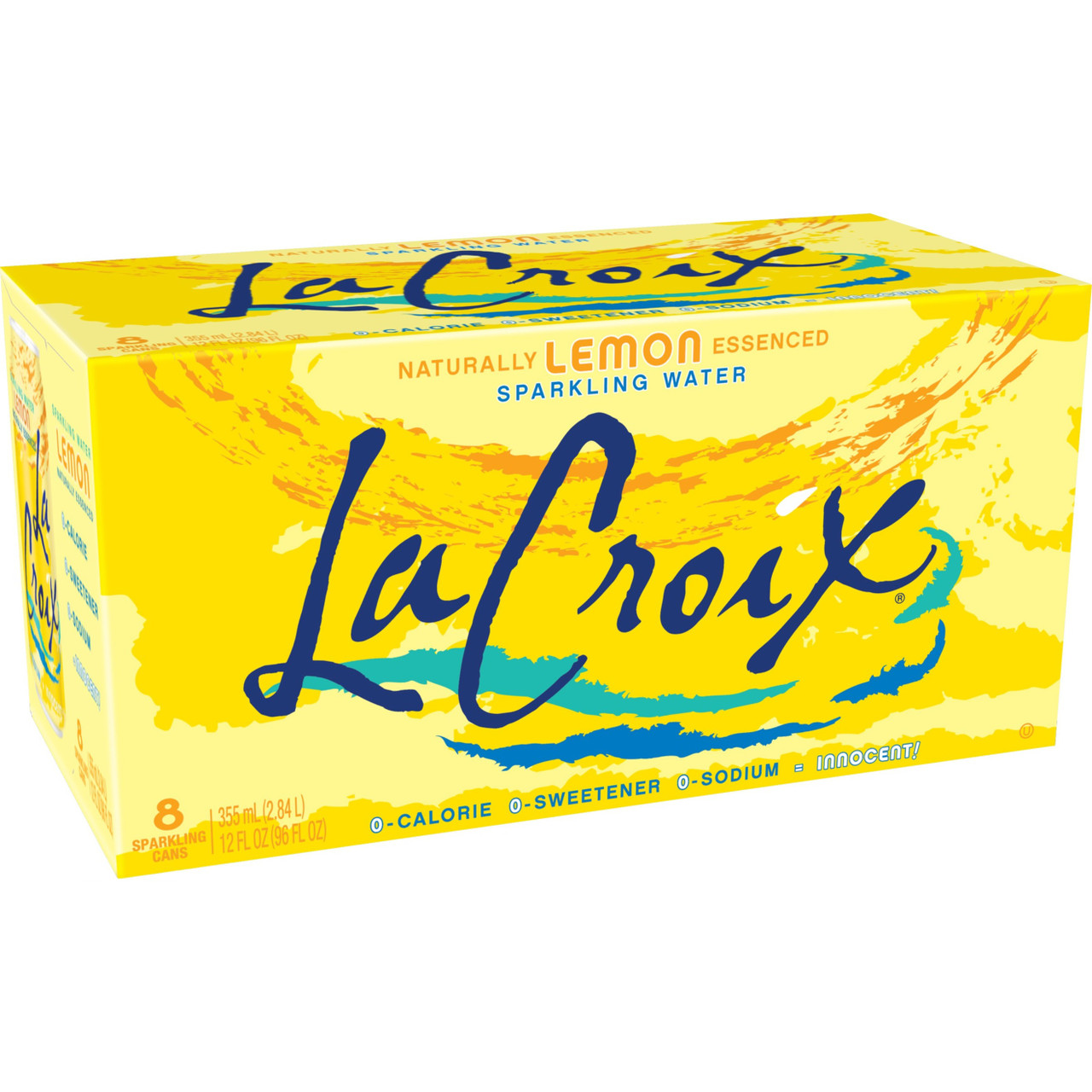 LaCroix Sparkling Water Lemon - 8pk/12 Fl Oz Cans