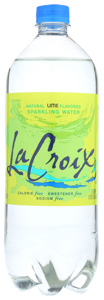 La Croix Sparkling Water Lime 1 Liter
