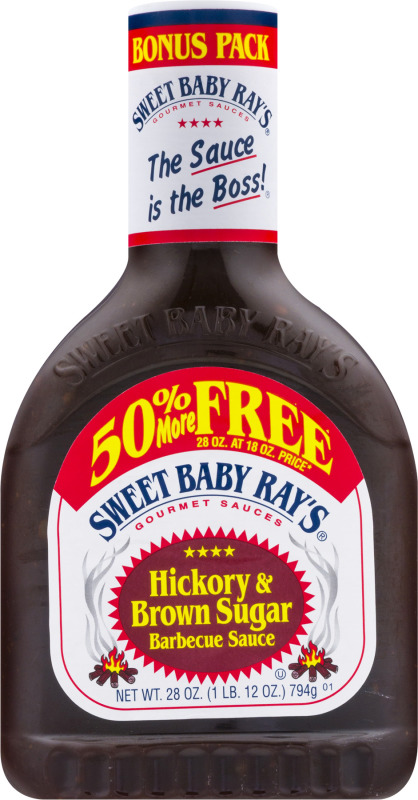Sweet Baby Ray's Bonus Pack Hickory & Brown Sugar Barbecue Sauce 28 Oz