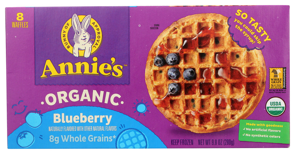 Annie's Organic Blueberry Waffles