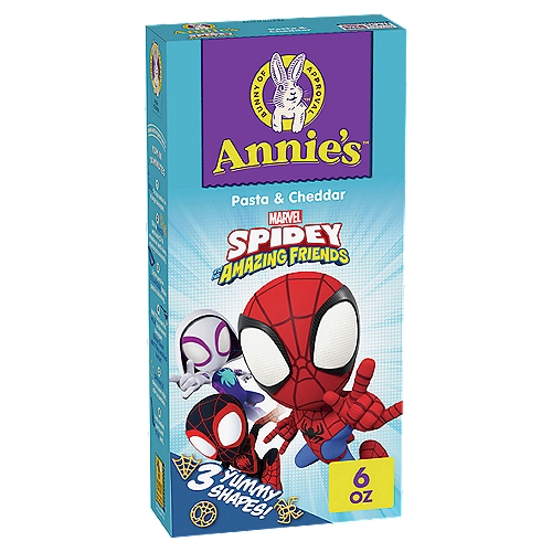 Annie's Marvel Spidey And His Amazing Friends Pasta & Cheddar, 6 Oz