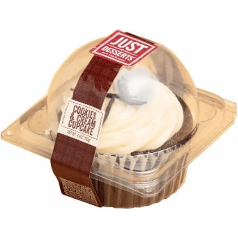 Just Desserts Cookies & Cream Cupcake - 4.4oz