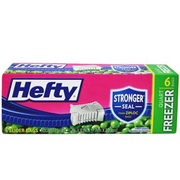 Hefty Freezer Bags